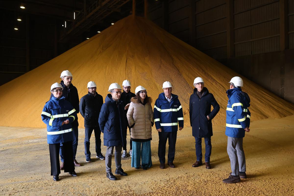 Lorenzana resalta a aposta de Vertex Bioenergy por expandir a súa capacidade produtiva en Galicia